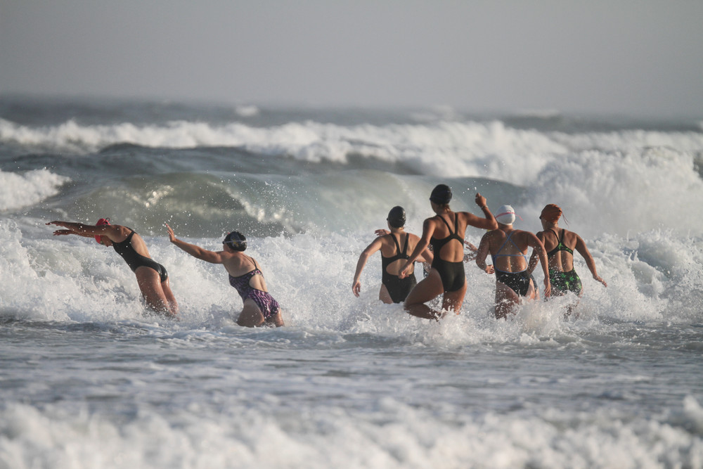 Longport Women Swim Photography Art | Lifeguard Art®