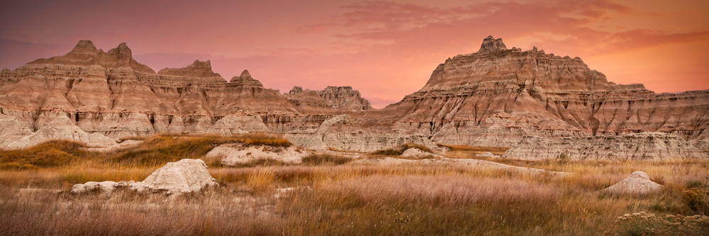 Sunrise In The Badlands Photography Art | Images of the Ozarks, Photography by Steve Snyder