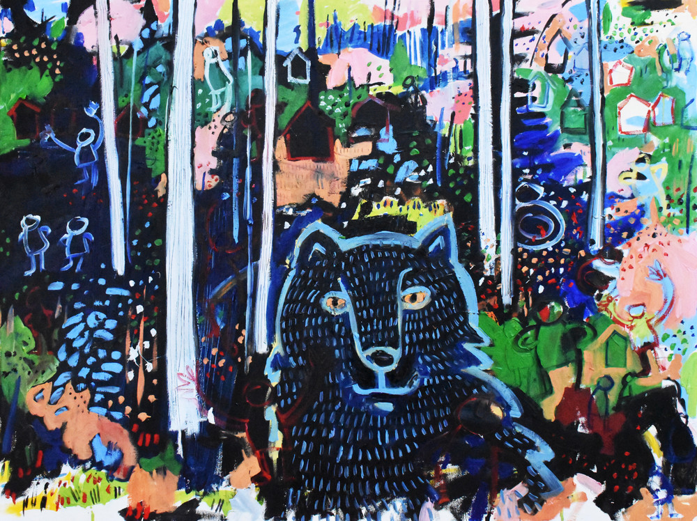 The Wolf Is My Brother Art | eddie hamilton art