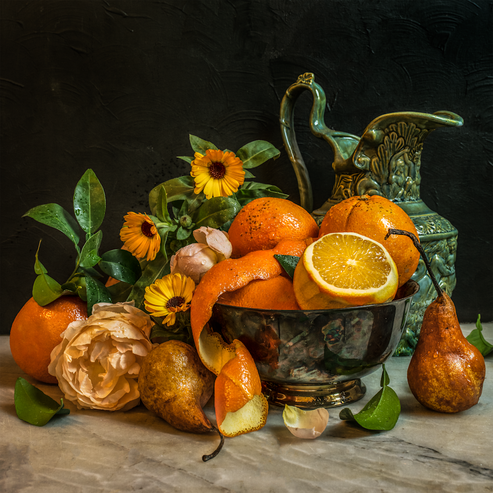 Bowl Of Orange Photography Art | The Elliott Homestead, Inc.