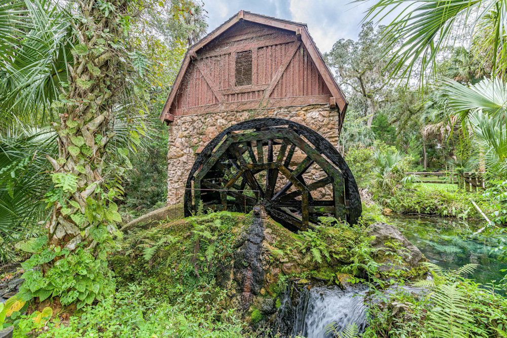 Juniper Springs Millhouse Photography Art | kramkranphoto
