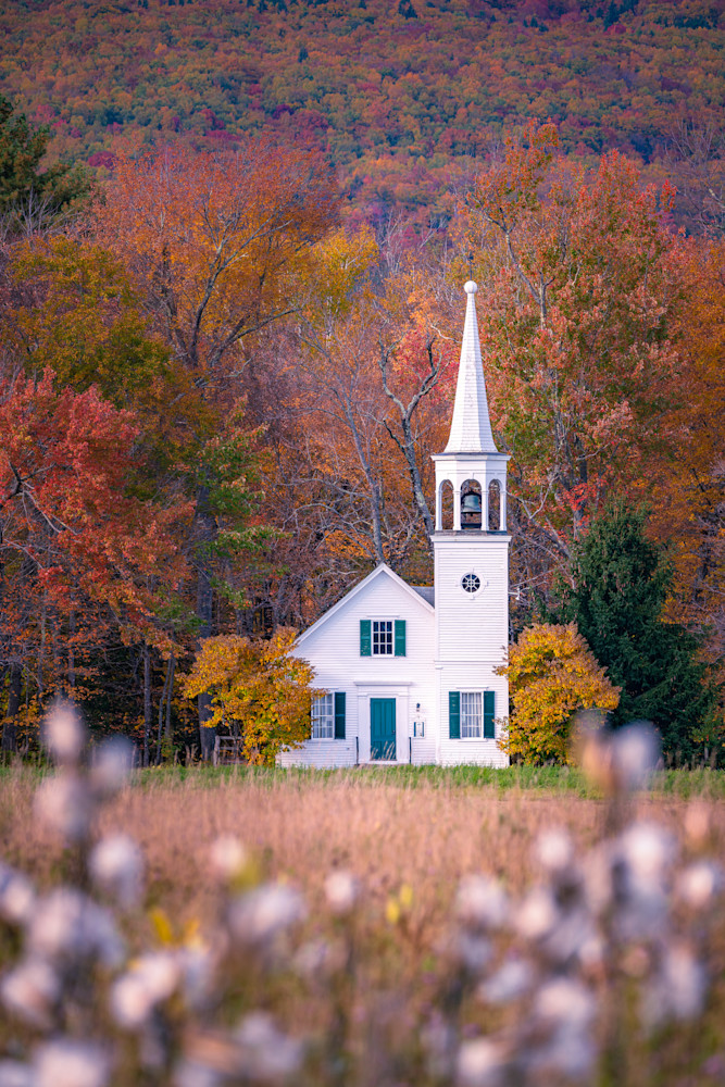 Tamworth, New Hampshire   Wonalancet Union Chapel Photography Art | Jeremy Noyes Fine Art Photography