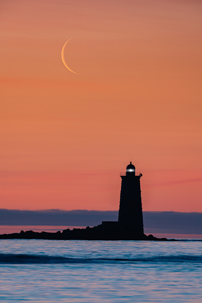 New Castle, New Hampshire   Whaleback Lighthouse Photography Art | Jeremy Noyes Fine Art Photography