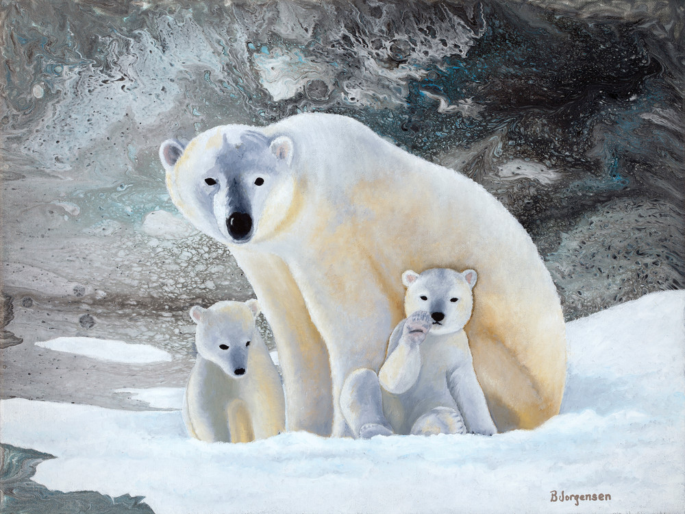 Polar Bear 4 Art  Babs Jorgensen Art