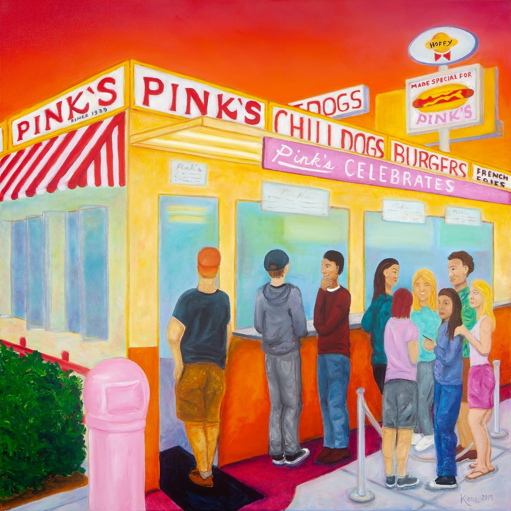 Pink's Art | Christine Kerr Art
