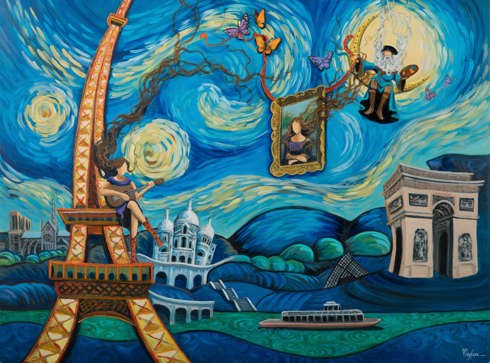 Starry Night in Paris 