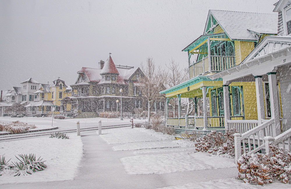 Norton House January 2022 Snow Art | Michael Blanchard Inspirational Photography - Crossroads Gallery