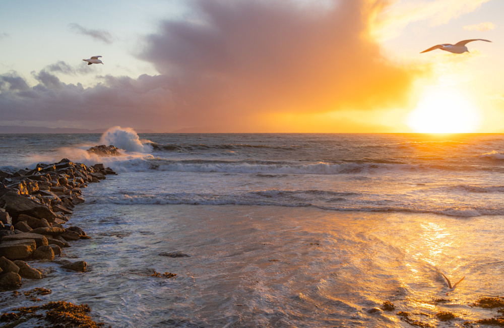 Cabrillo Beach Sunset, California | Seascape Photography | Tim Truby