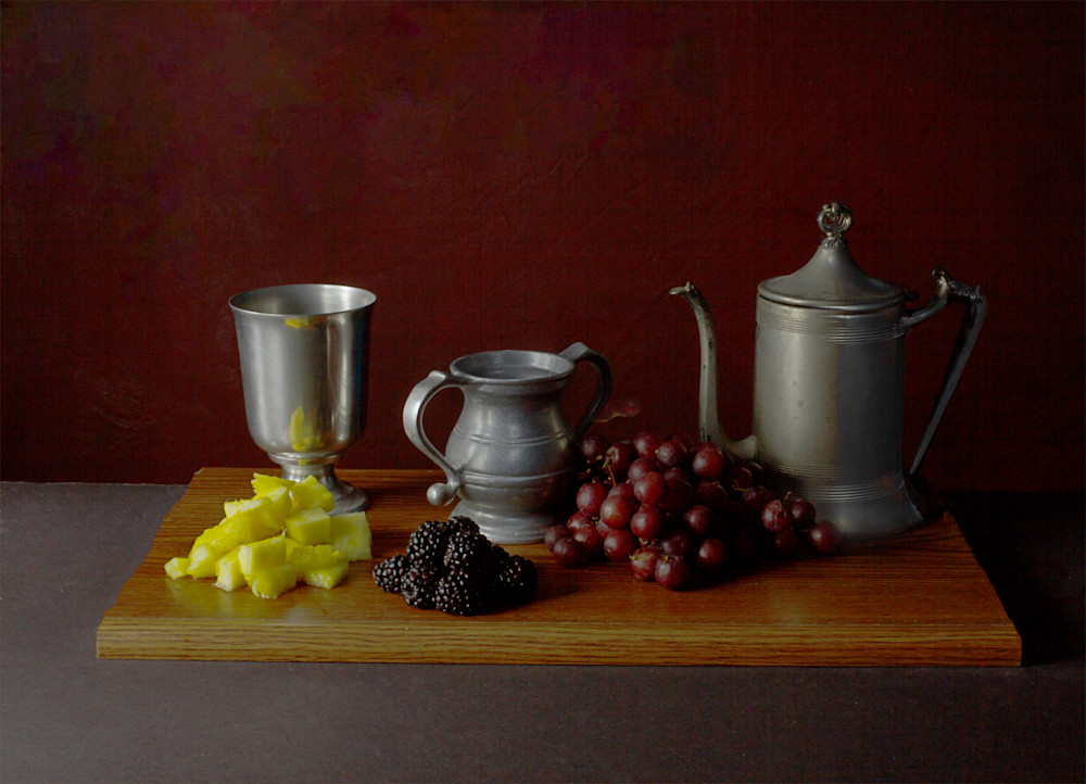 A Fine Art Photograph of European Romantic Fruit by Michael Pucciarelli