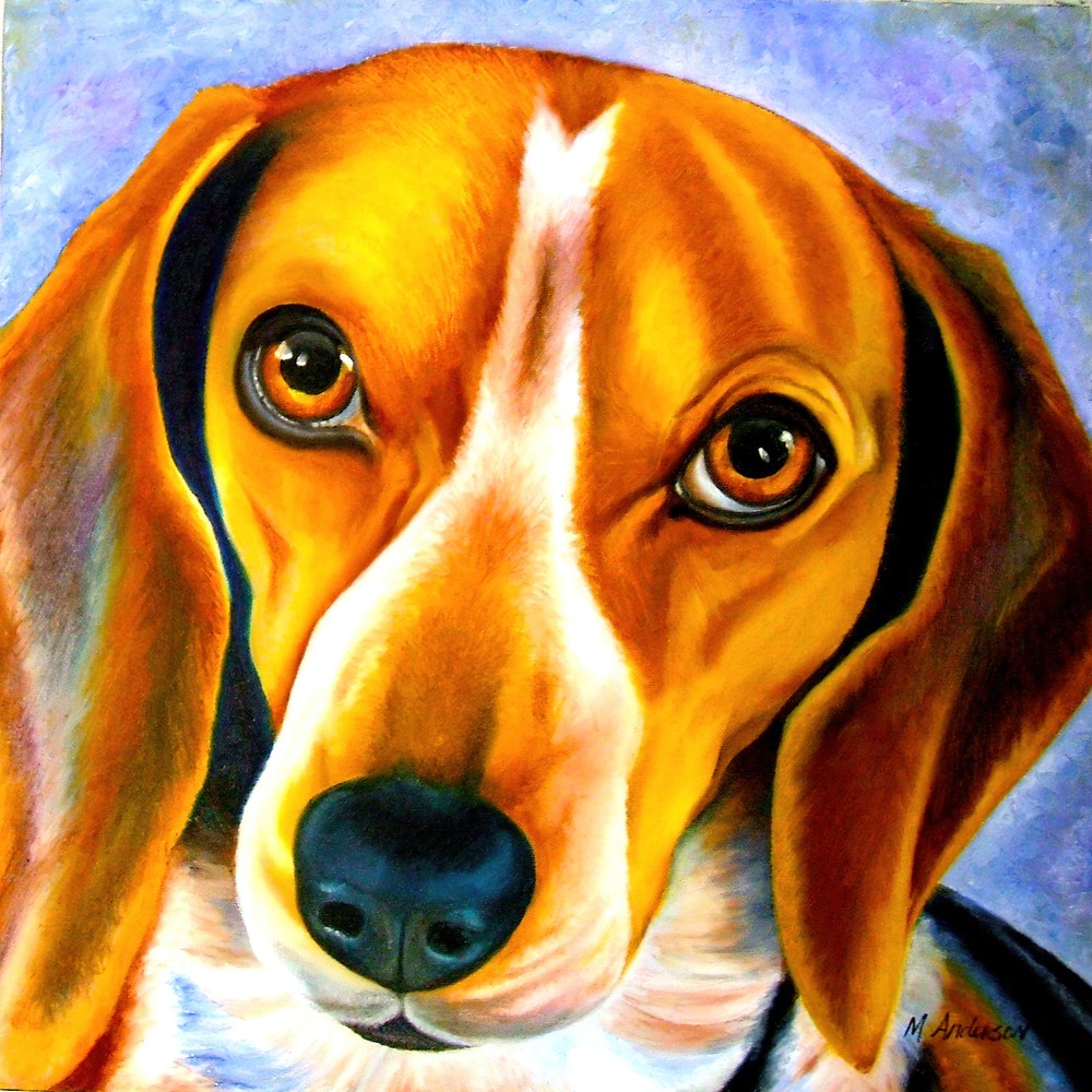 Beagle 1 Art | Art by Melanie Anderson
