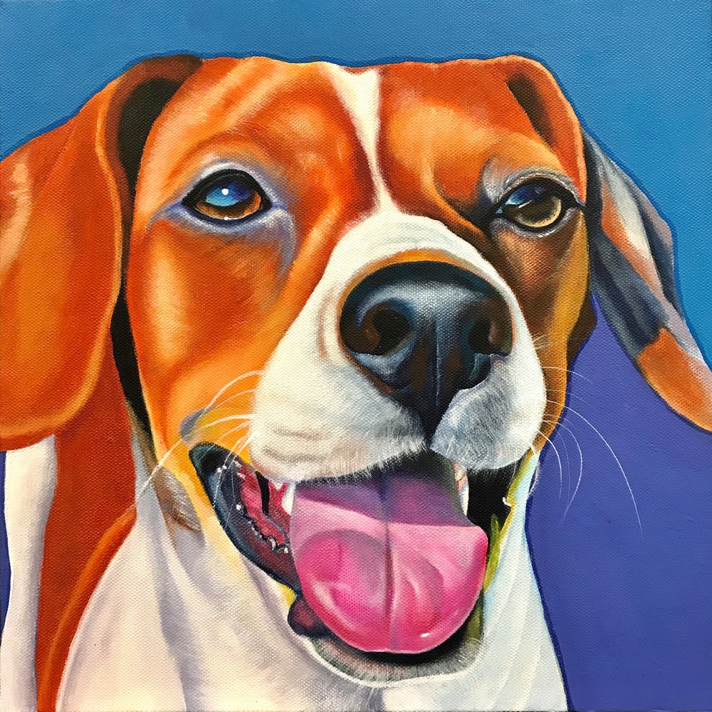 Beagle 3 Art | Art by Melanie Anderson