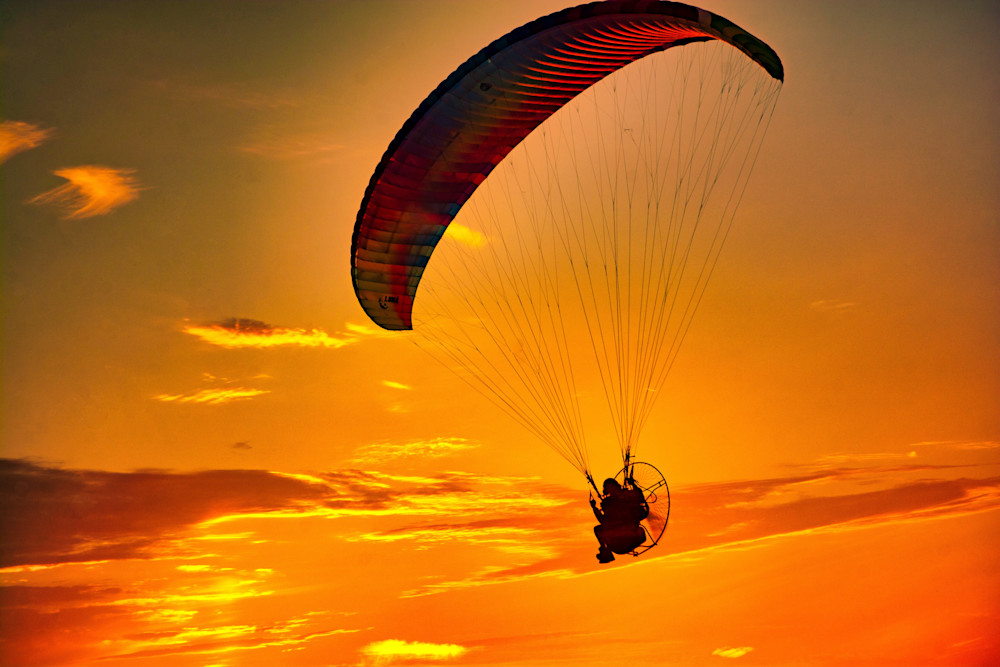 Paraglider Photography Art | Audrey Nilsen Studios