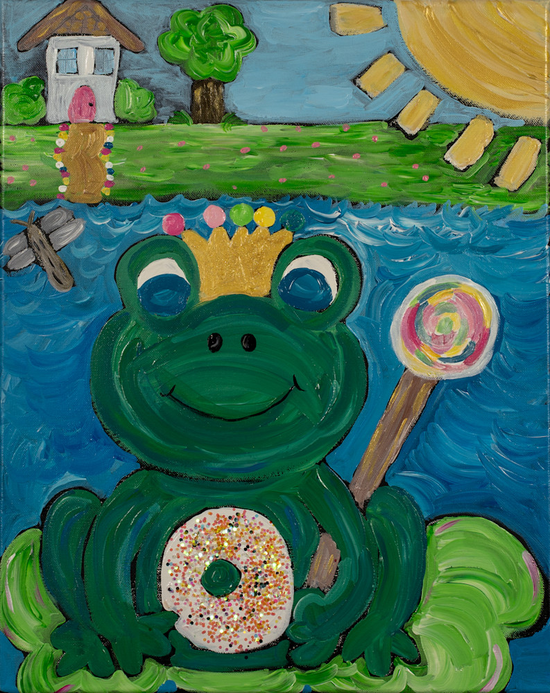 Princess Frog And The Royal Scepter Art | Cortney Baker