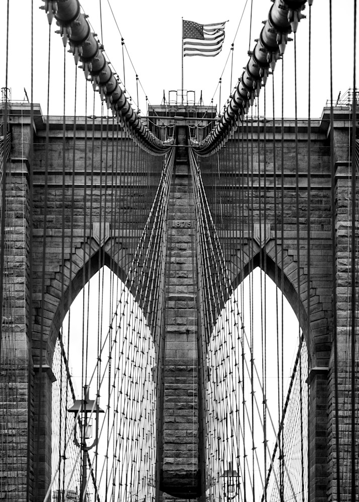New York Photography - Brooklyn Bridge Photo, New York City, NYC, Black and White, New York City Gift, City Print, City Art, New York Wall