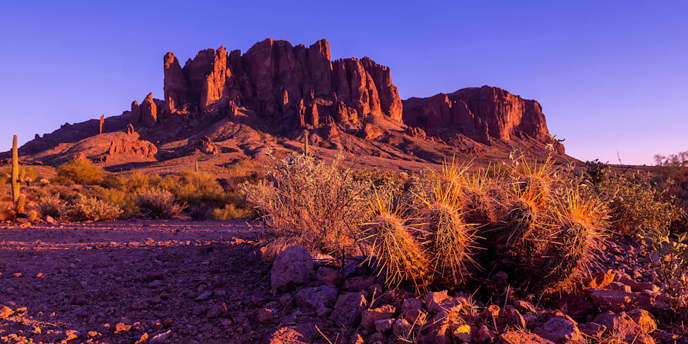Superstitious   The Superstition Mountains, Arizona Photography Art | Byron Fichter Fotography