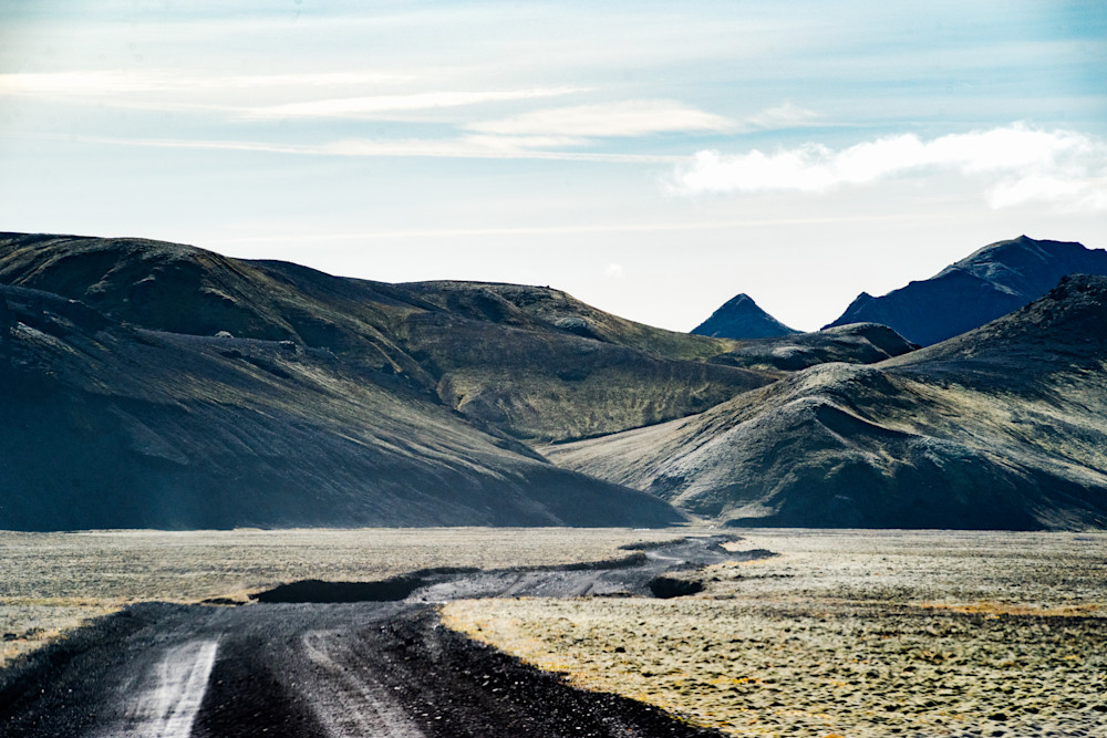 Volcanic Road in the Heart of Iceland's Highlands - Fine Art Photography Prints