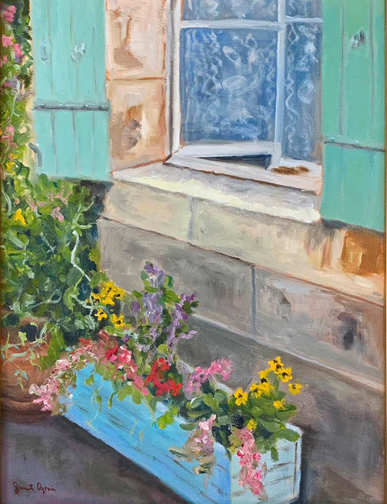french flower box, Janet Ogren