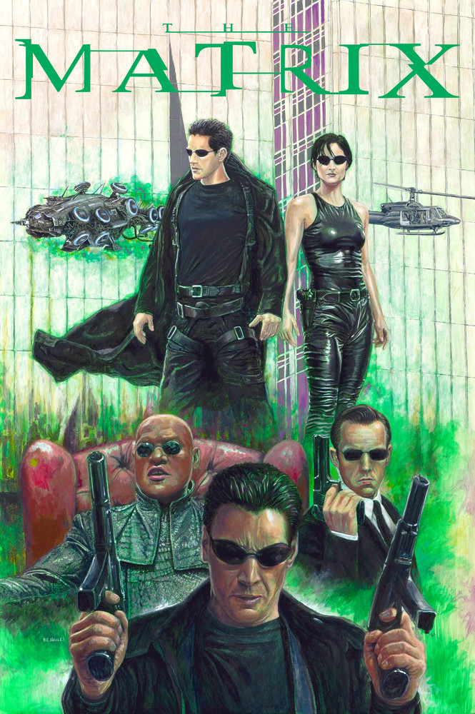 The Matrix movie poster by Brian C Hailes