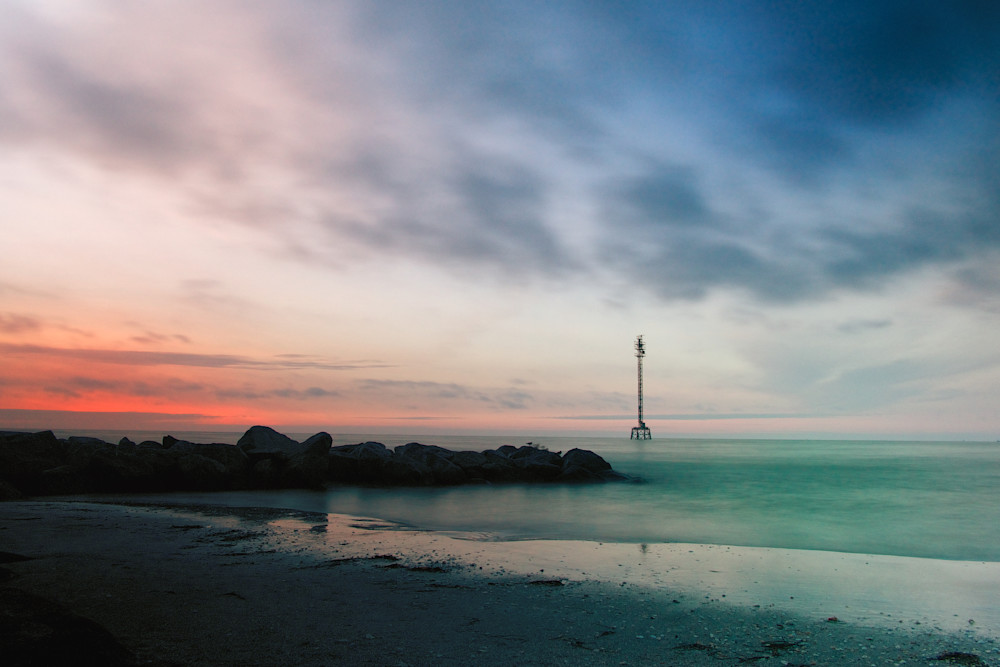 Sun sets on Fort De Soto State Park, Florida - Fine Art Photography Print