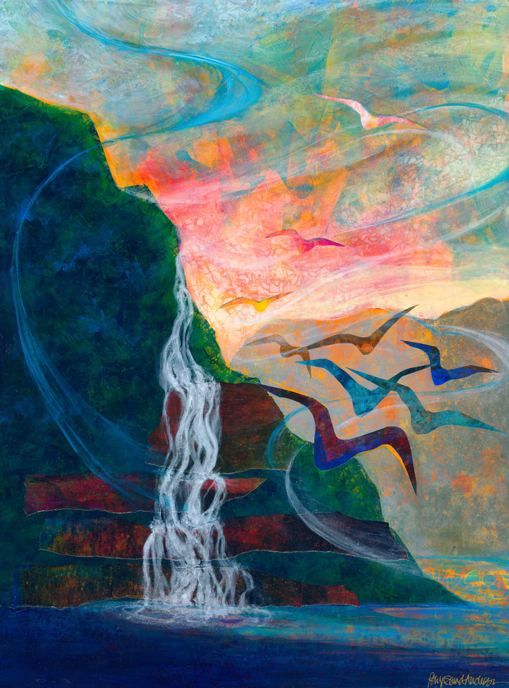 A Visual Interpretation of Grieg's Morning Mood from Peer Gynt