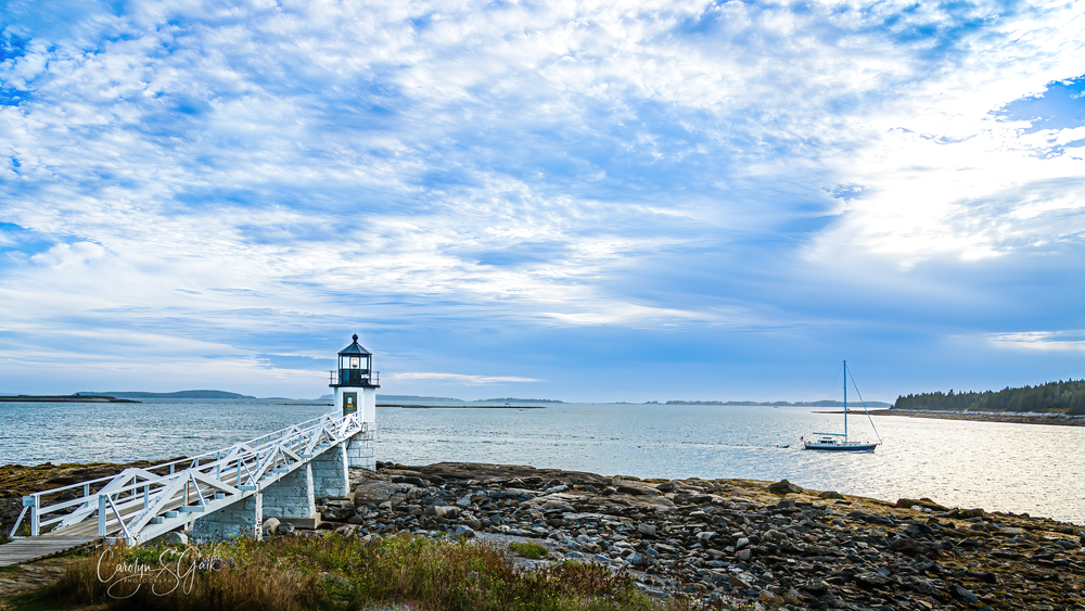 Marshall Point Lighthouse, Maine Photography Art | Photo Art By Carolyn 