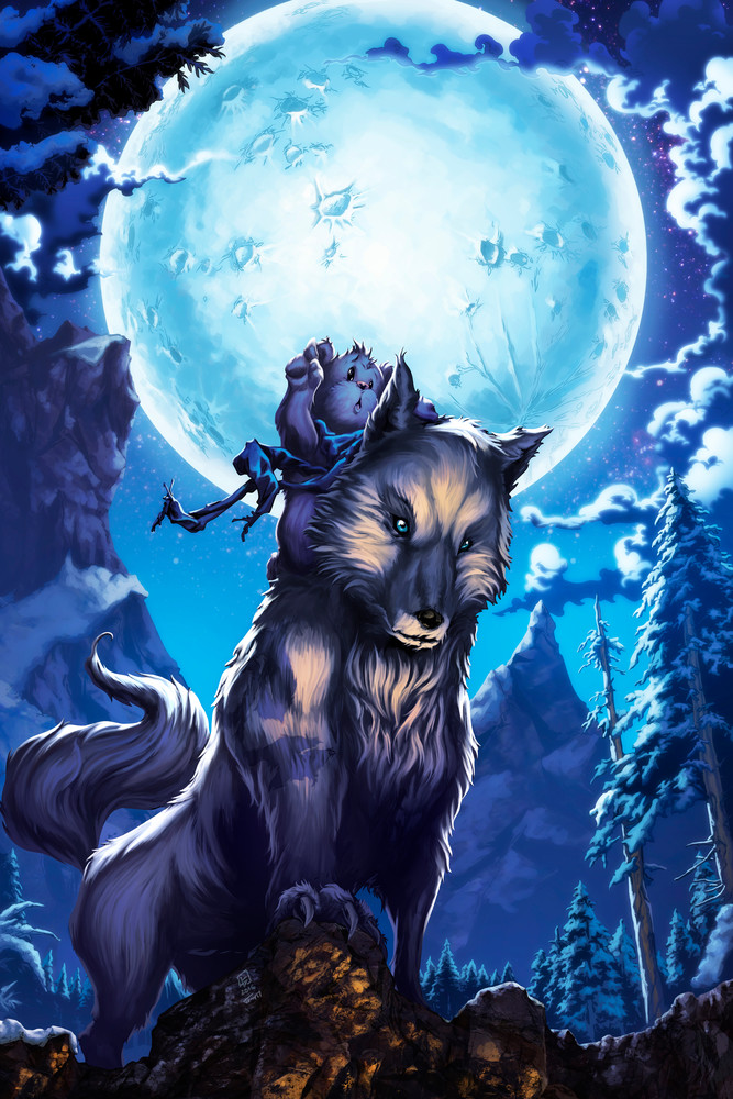 Flurry Bear Cover 1   The Granted Wish Varaint Cover Art | Tony Washington Art