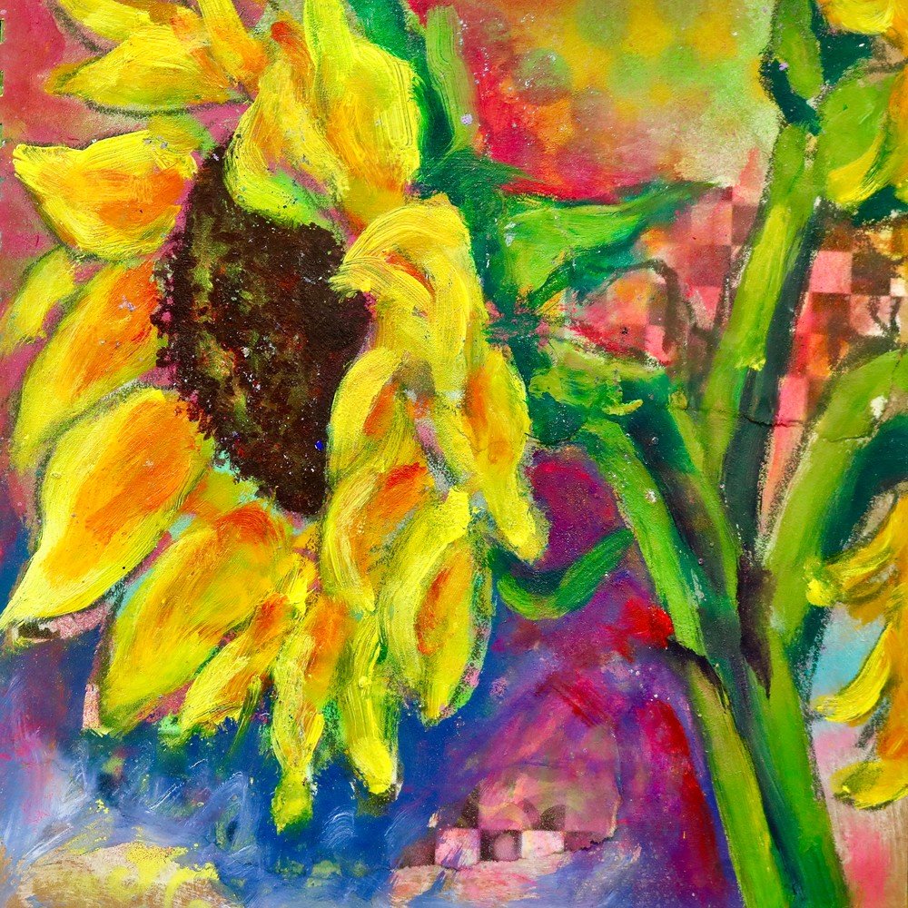 Sunflower Art | Art by Melanie Anderson