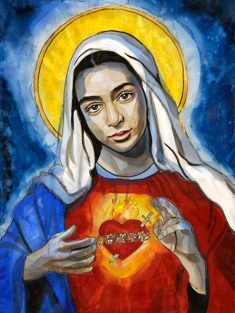 Immaculate Heart Of Mary Art | William K. Stidham - heART Art