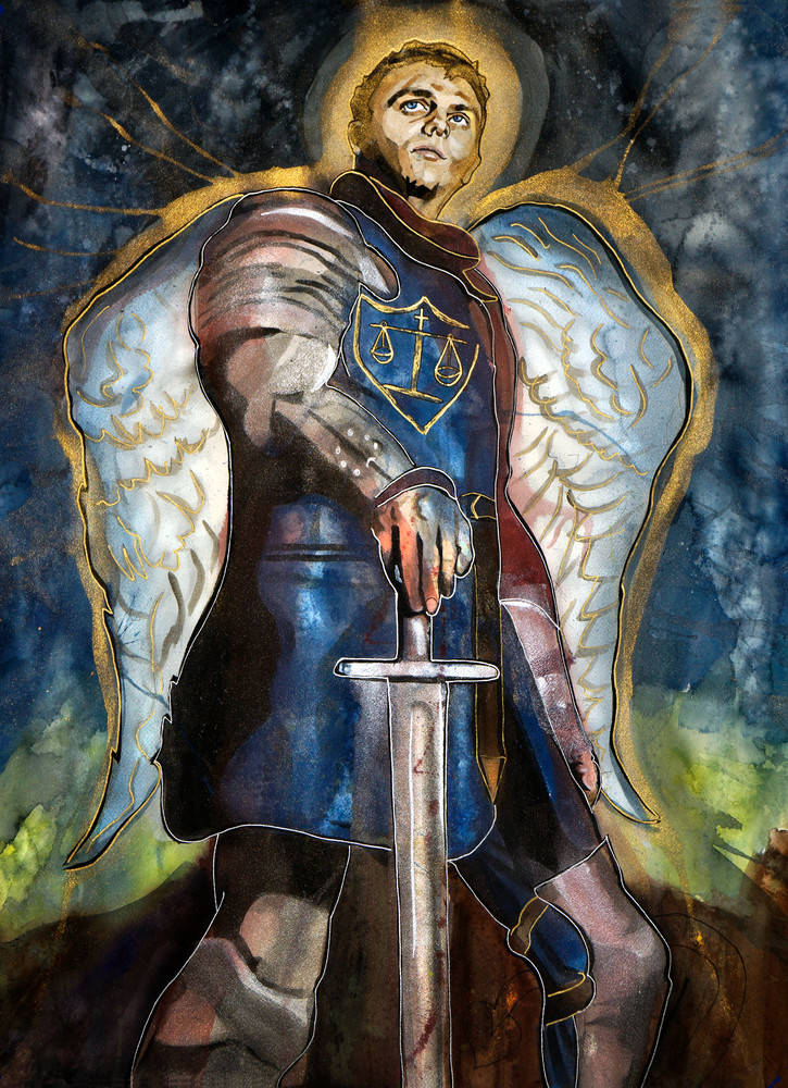 Archangel Saint Michael Art | William K. Stidham - heART Art
