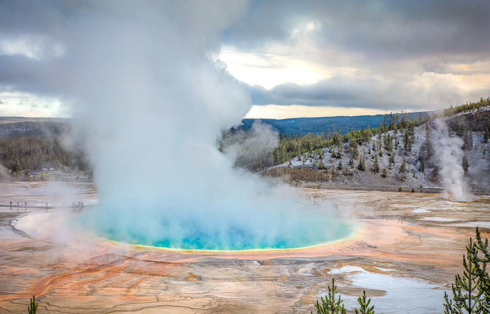 Yellowstone’s Grand Prismatic Spring| Landscape Photography | Tim Truby 