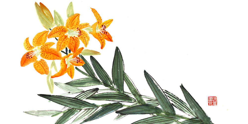 Tiger Lilies for Mugs