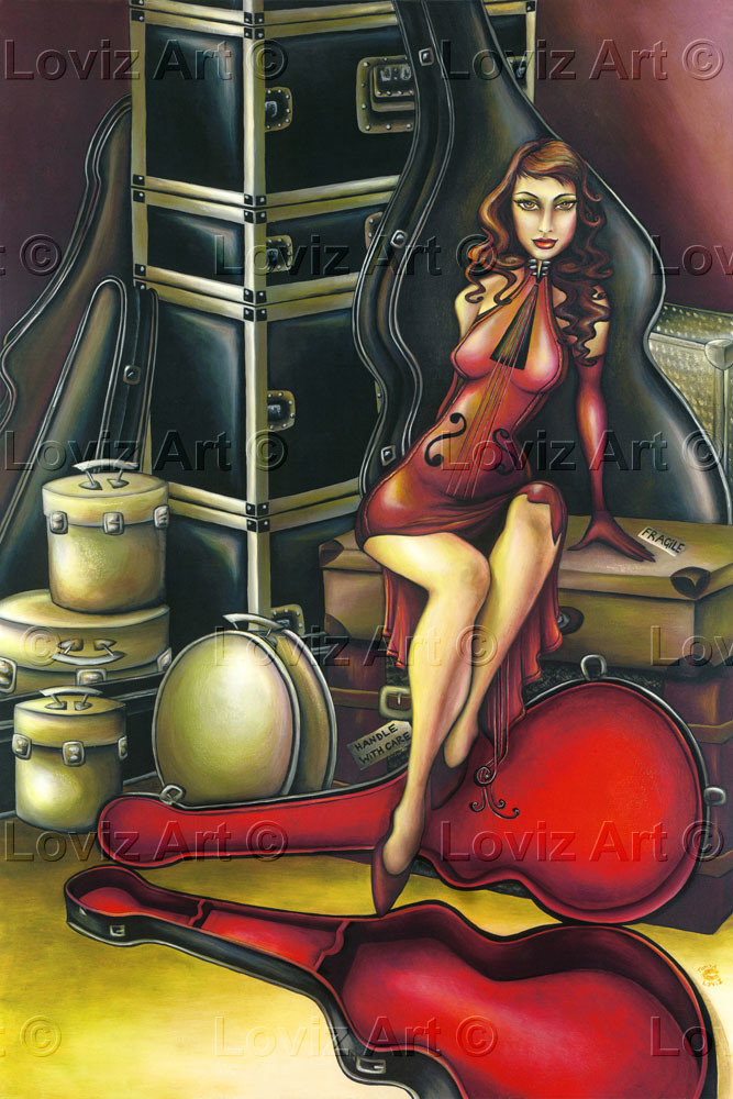 1154 Her Mystery Case Art | Loviz Arts