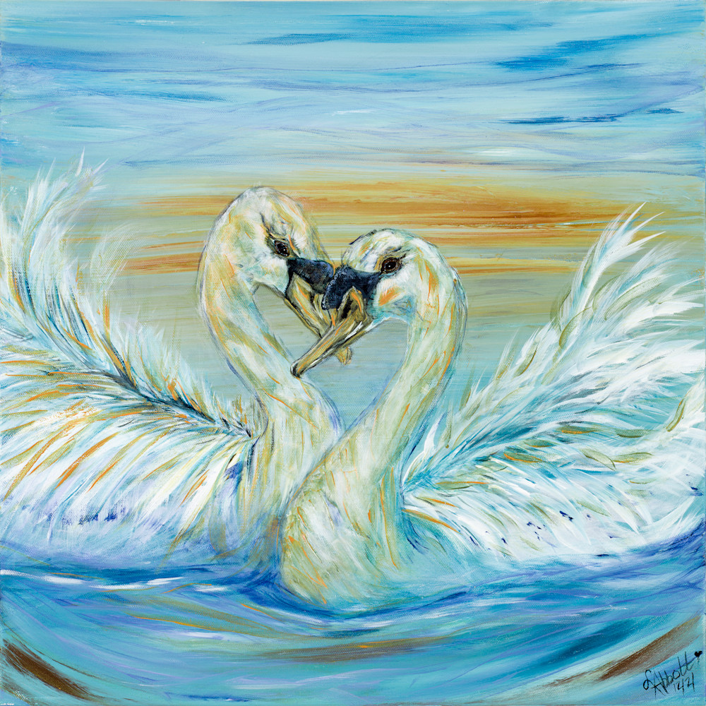 Swans Art | lisaabbott.art