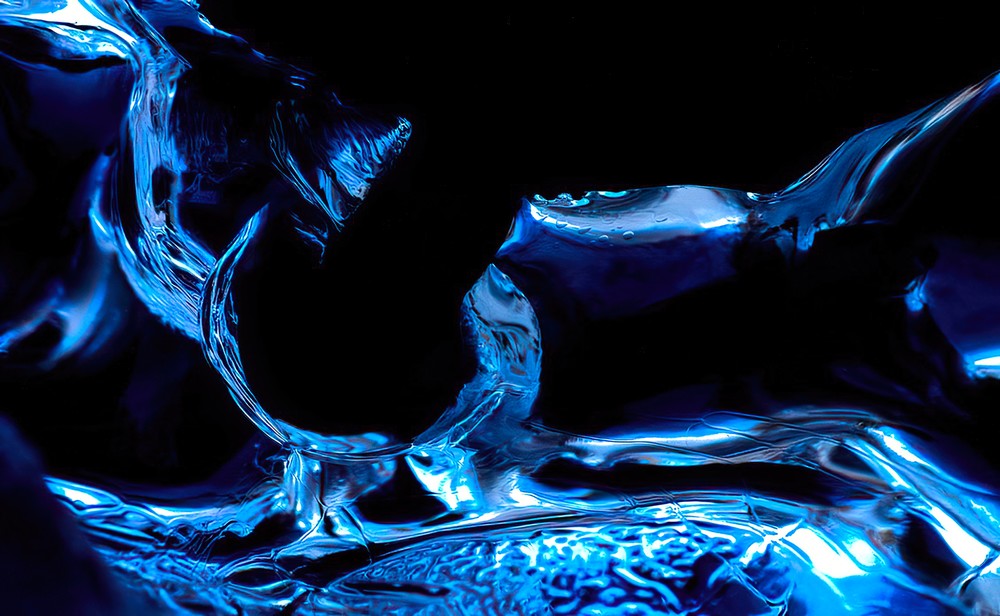 Macro Blue on Black; amazing images / Susan Rangitsch Photography