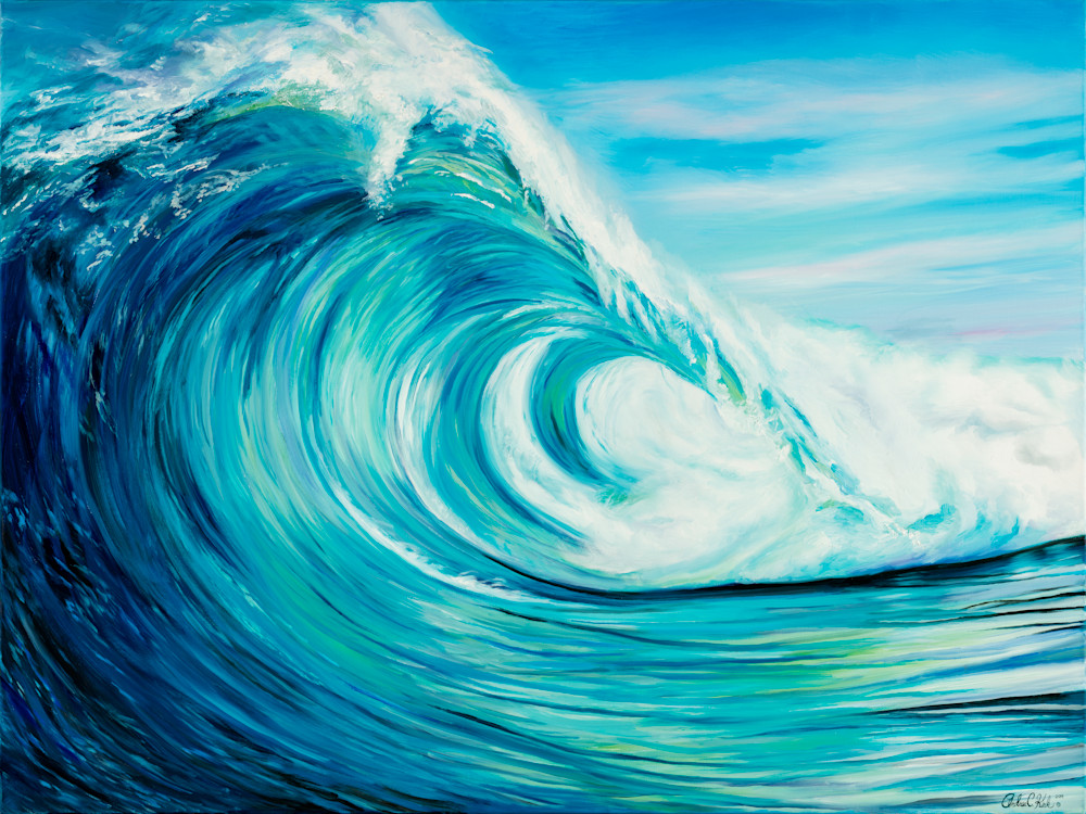 Ocean Beach Wave Painting
