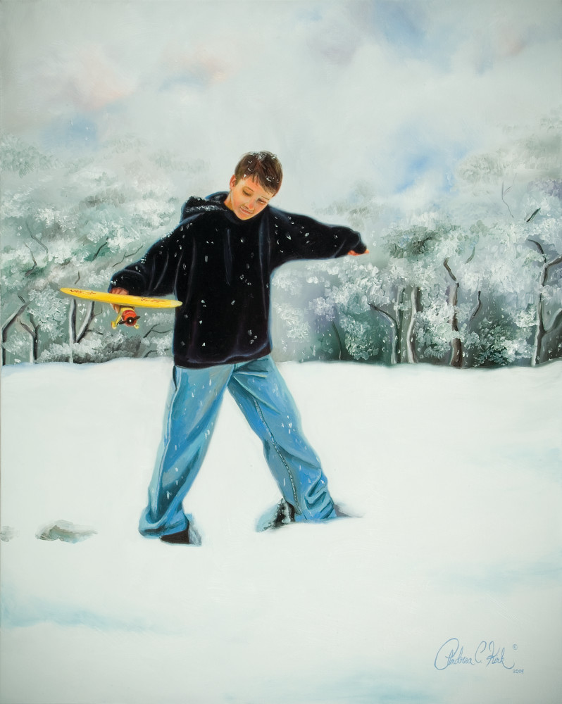 Christmas Morning Art | Andrea Kirk Fine Art.Shop
