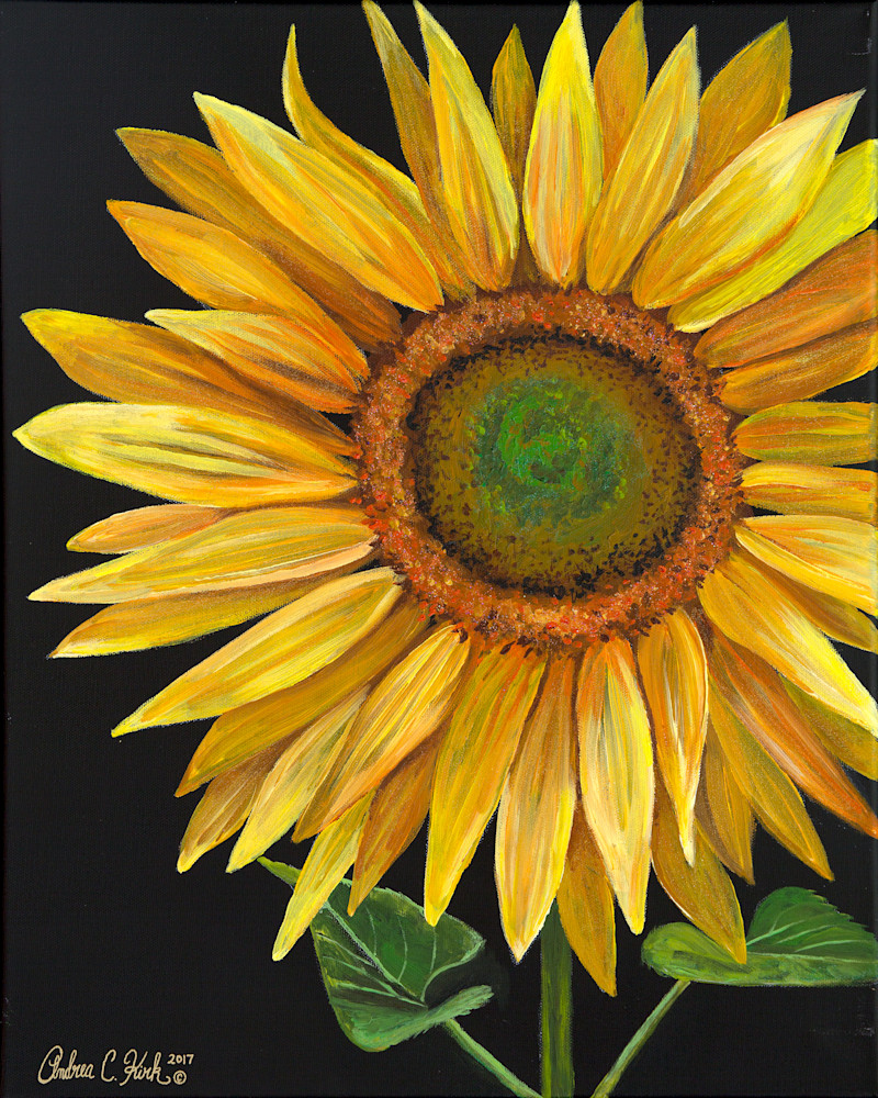 Sunflower Art | Andrea Kirk Fine Art.Shop