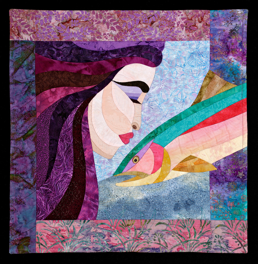 Kiss A Rainbow Art | Susan Damone Balch Art Quilts