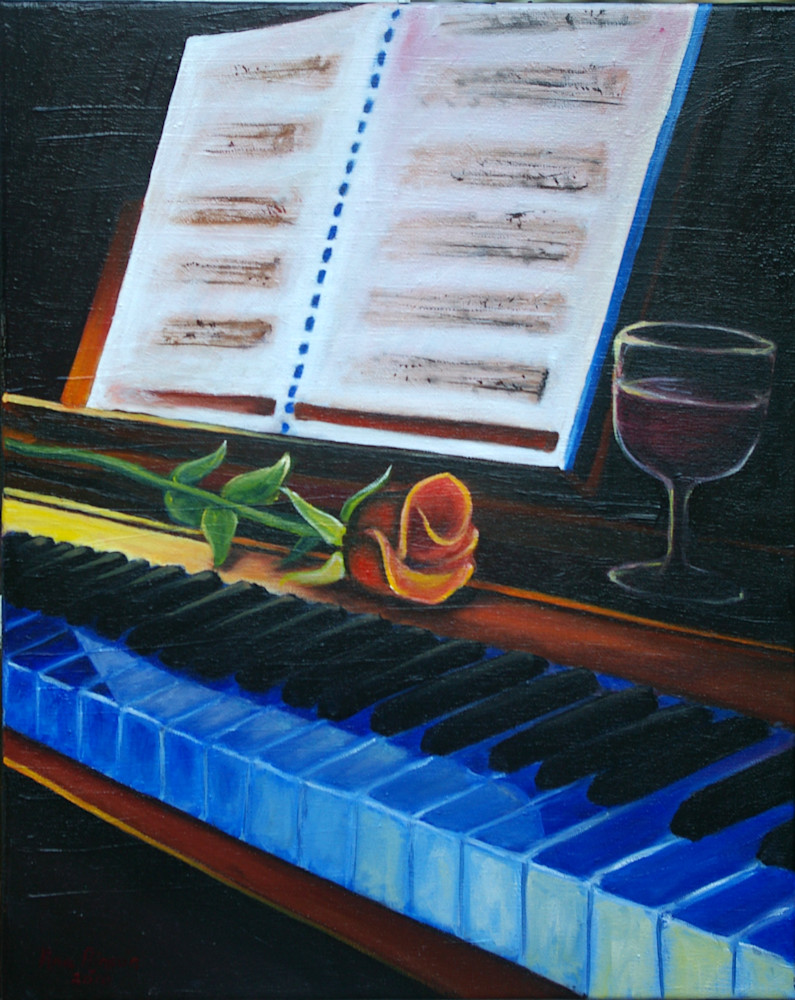 Piano Blues  Art | Rinconart 