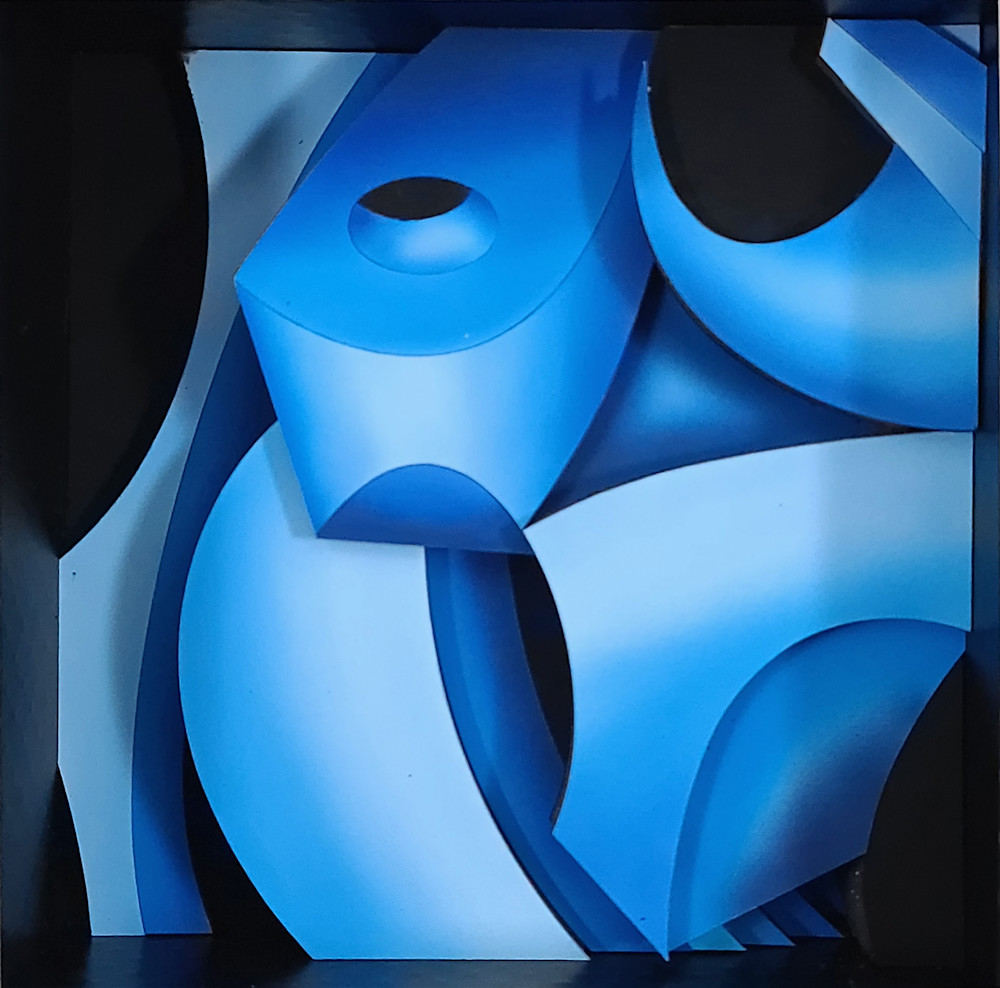 Effervescence Blue Top  Art | JayArt23
