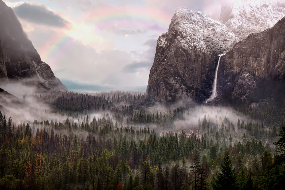 Yosemite Rainbow Photography Art | Craig Voth Photography