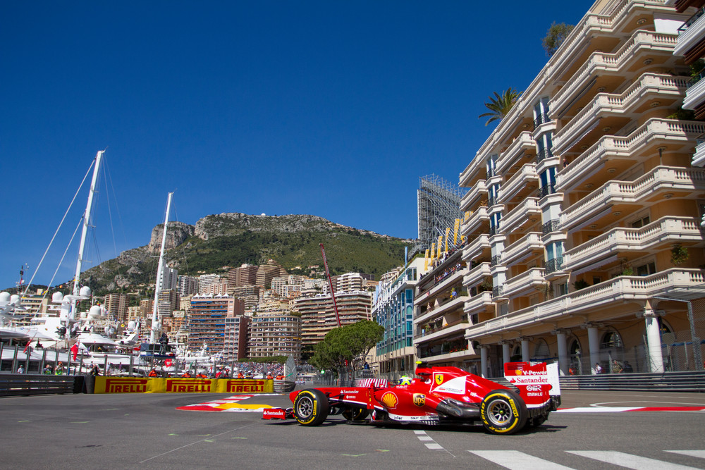 Ferrari At Nouvelle Chicane, Monaco Gp Photography Art | Russel Wong Photo Art