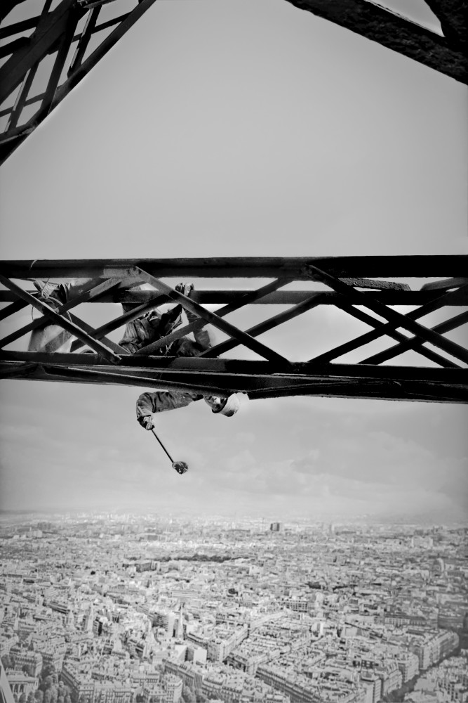 Upside Down Above Paris Photography Art | Vicky Ceelen