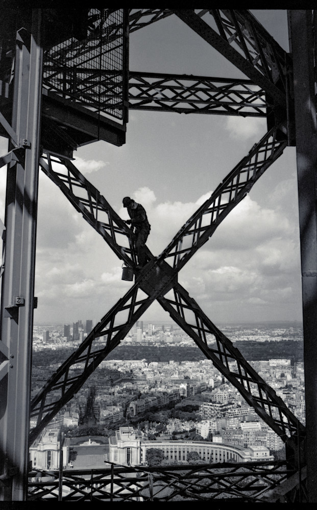 View Inside The Eiffel Tower Photography Art | Vicky Ceelen
