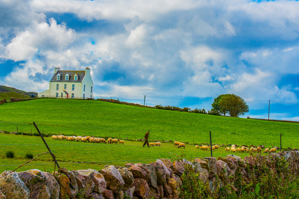 Glenmachrie Farm House Islay Scotland Photography Art | jt Photo Images