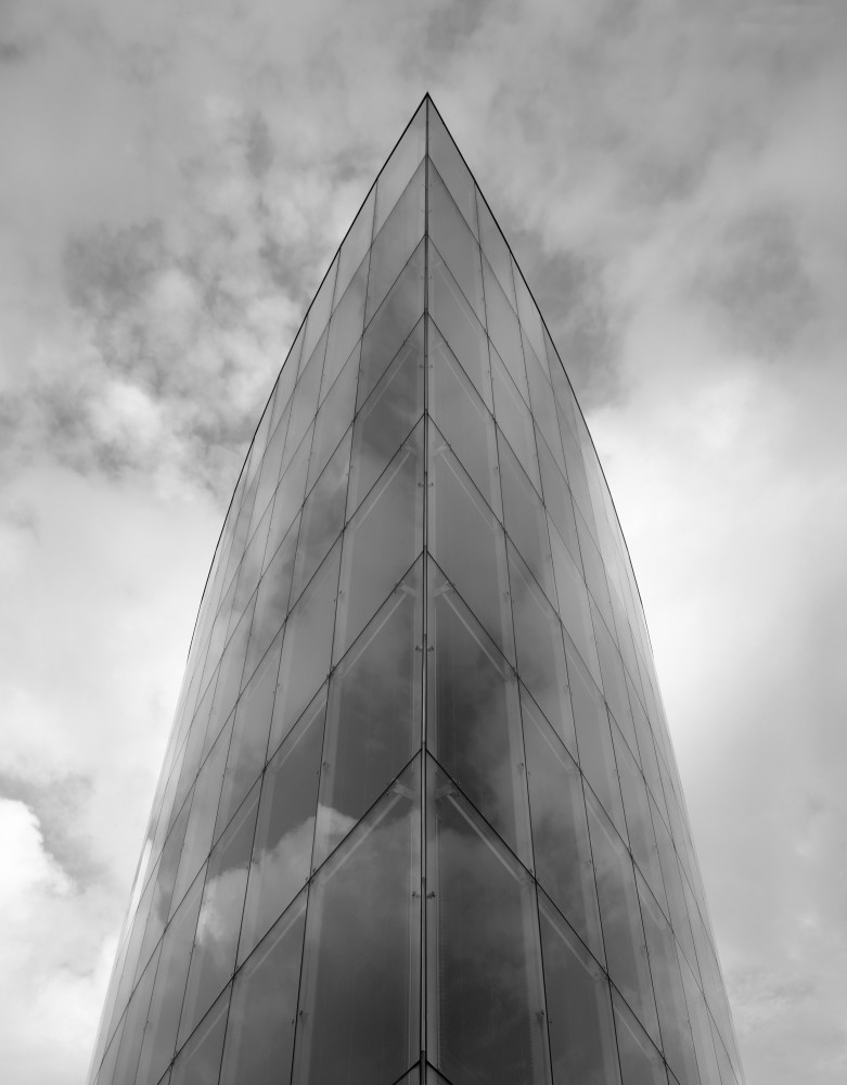 Foster Microelectronic Center Duisburg Bw 2 Photography Art | John Edward Linden Photography