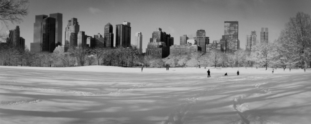 Central Park West In The Snow Photography Art | Ed Lefkowicz Photography