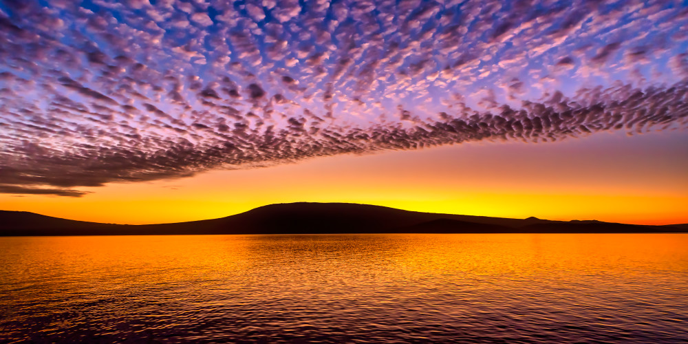 Liquid Gold Sunrise In Galapagos Photography Art | Rick Vyrostko Photography