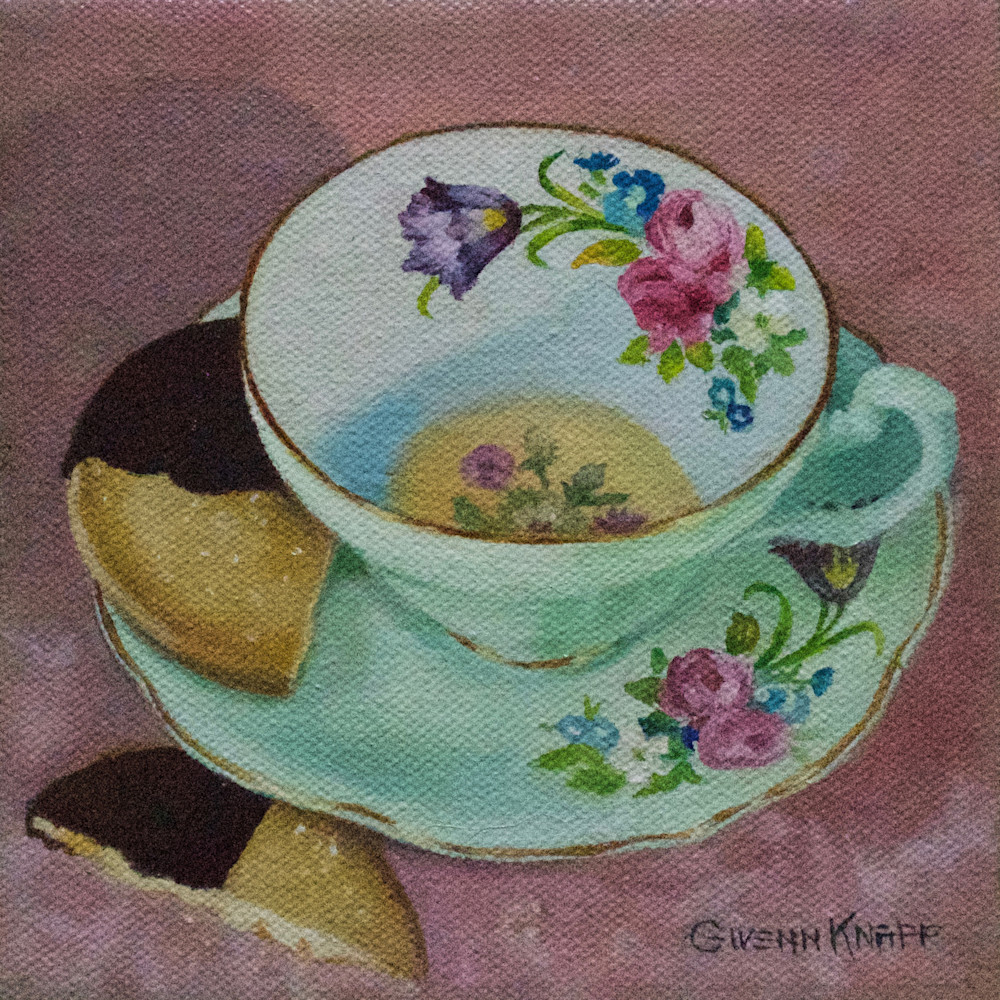 Tea & Cookies Art | Gwenn Knapp Artist