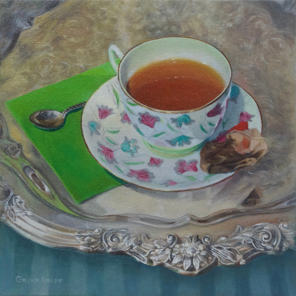 Tea & Silver Art | Gwenn Knapp Artist